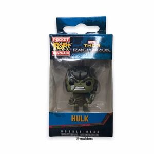 Marvel Collector Corps Funko Pop Mini Hulk Bobblehead Keychain Figure Pocket Pop